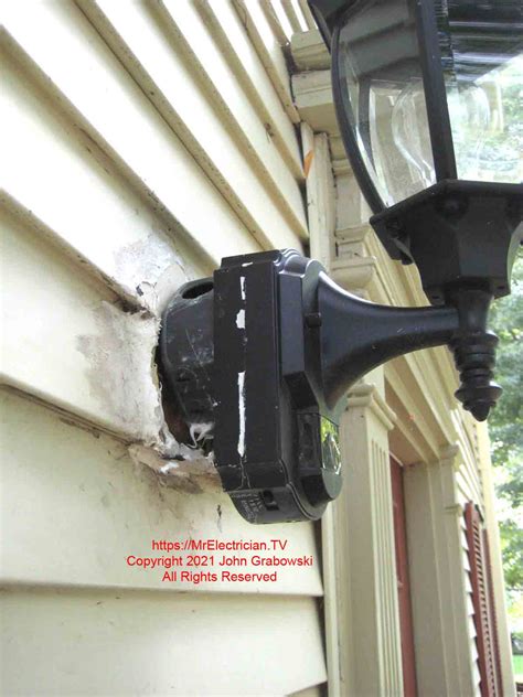 electrical boxes for exterior mount light fixtures|outdoor light fixture junction box.